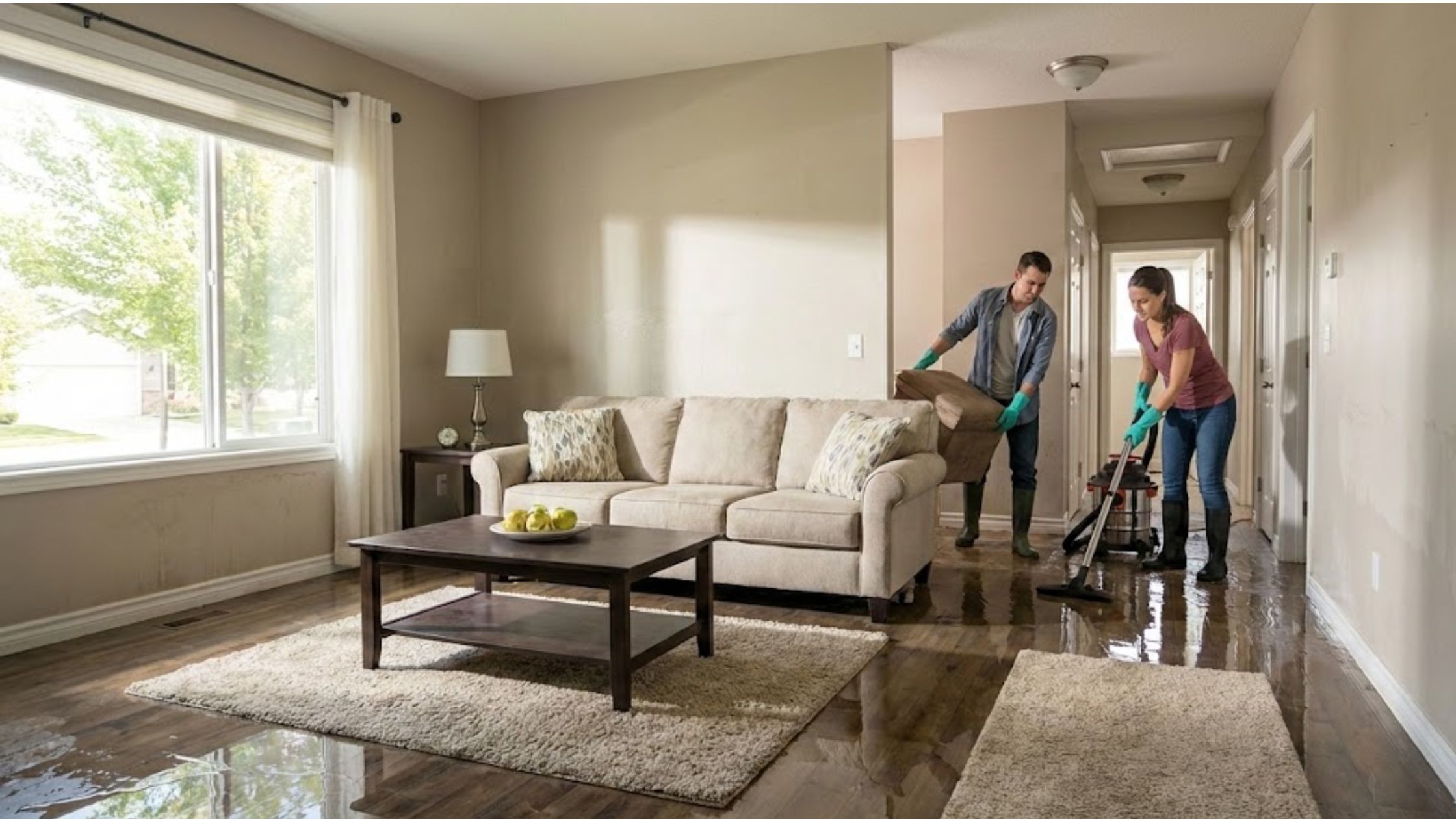 What Are the First Steps to Take After Water Damage in Simpsonville?