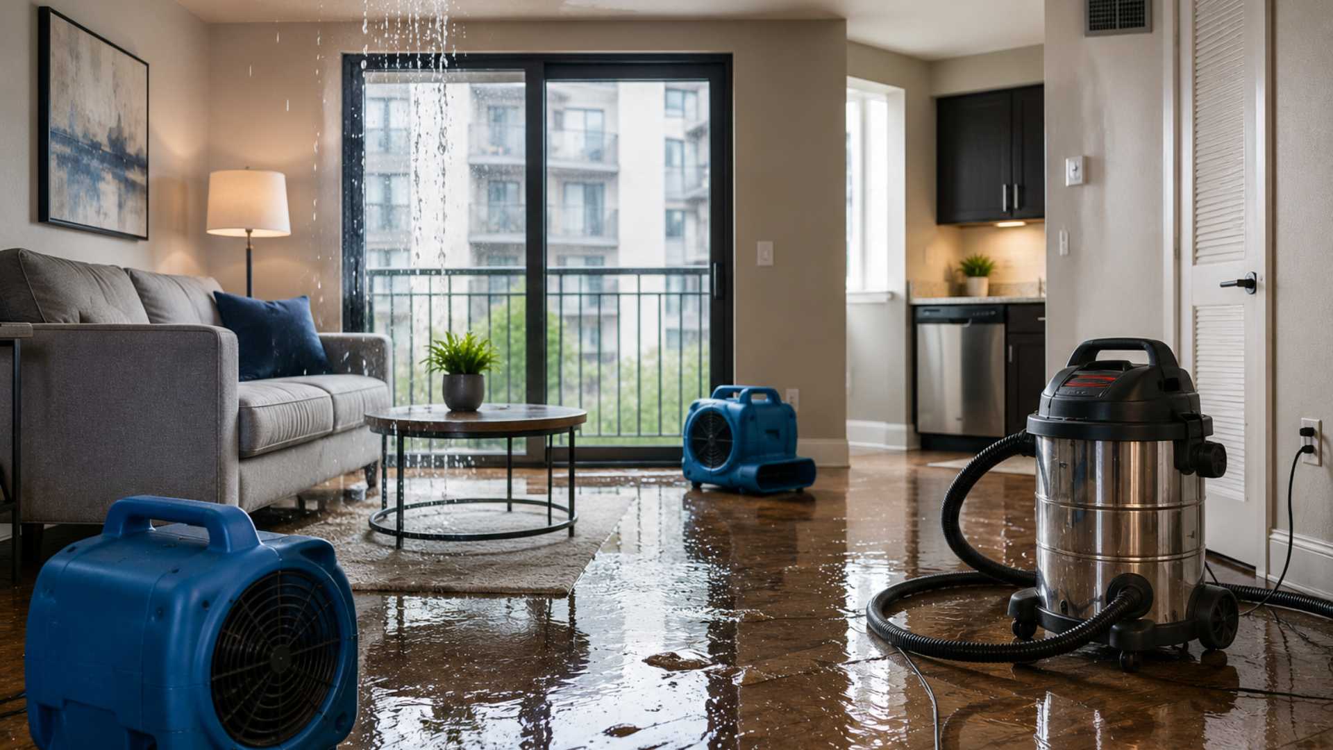 emergency water damage restoration