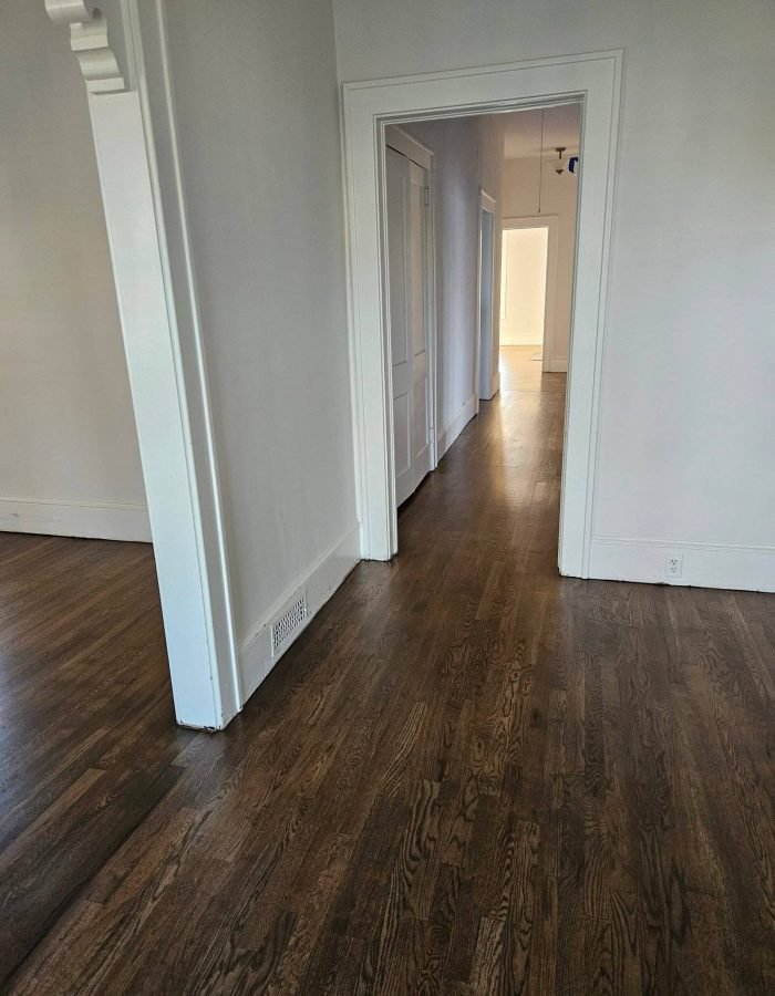 Hallway repaired